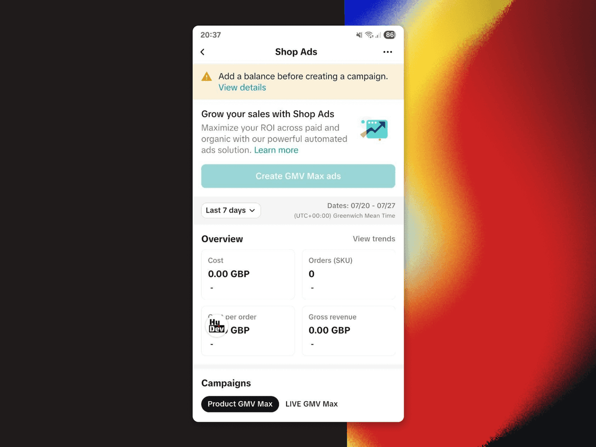 Tiktok Seller App - Shop Ads image