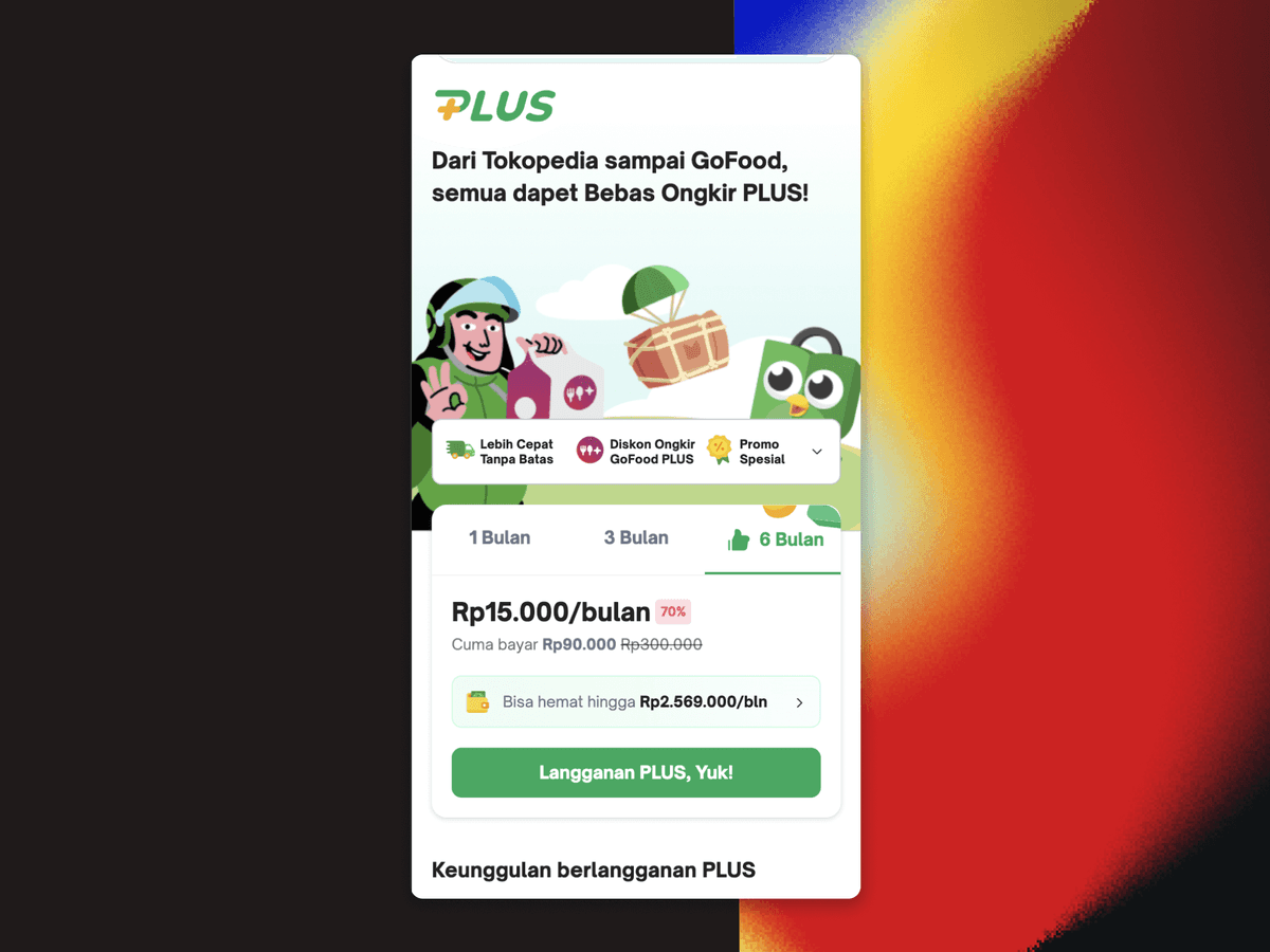 Tokopedia PLUS image