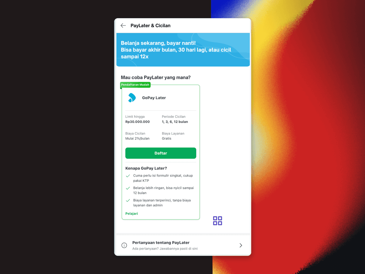 Tokopedia Paylater image